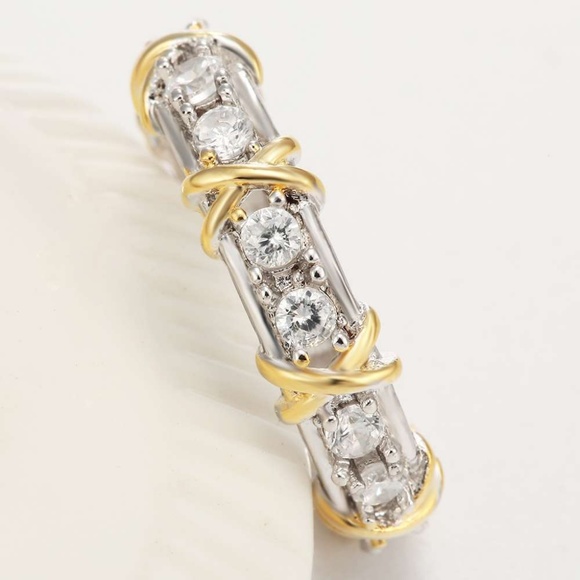 🔘5 For 25$🔘Criss Cross Ring - Picture 2 of 8